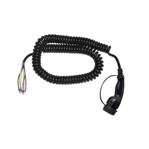 Ladekabel Typ 2 | 11kW | Open End | Spiral