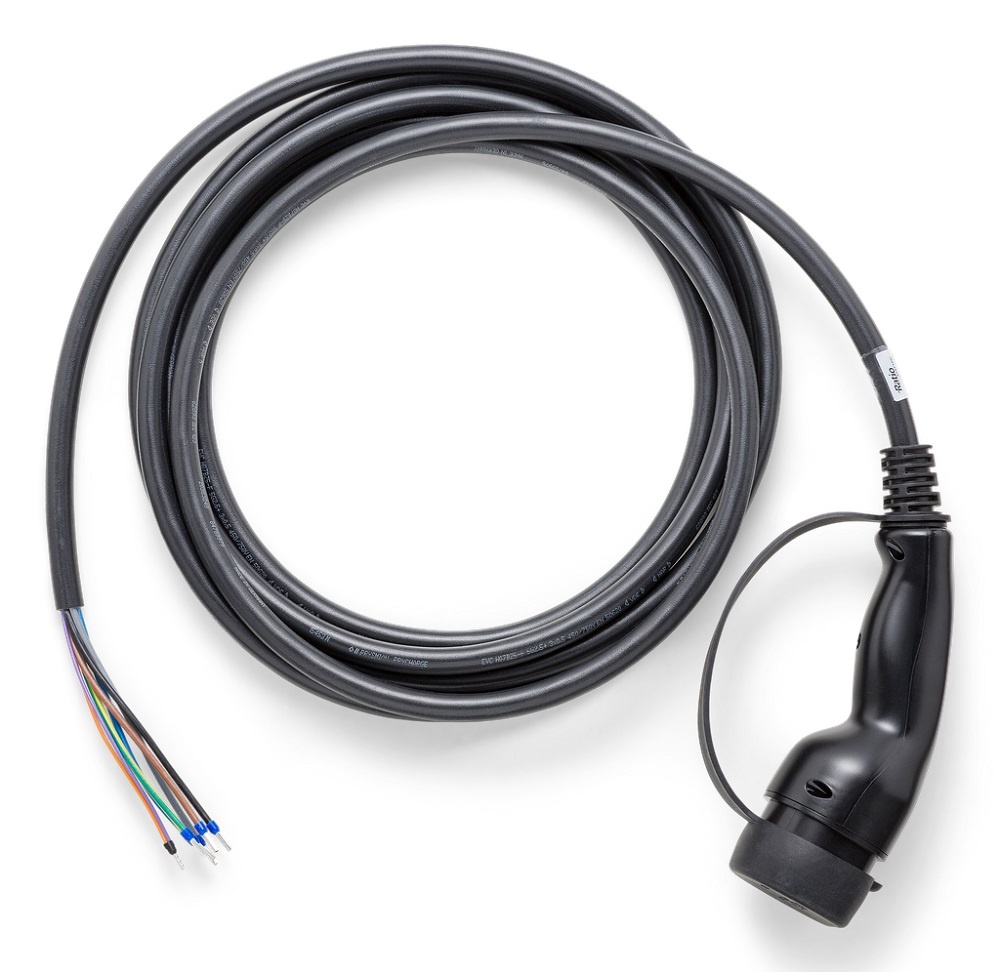 Featured image for “Ladekabel Typ 2 | 11kW | Open End”